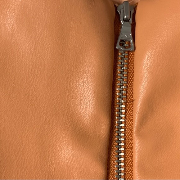 Bardot Sibella Sleeveless Faux Leather Midi Dress in Dusty Rose - Picture 10 of 13